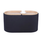 Reversible Storage Ottoman, 30" Wide