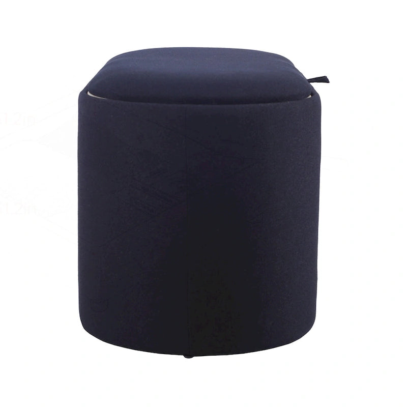 Reversible Storage Ottoman, 30" Wide