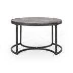 Modern Industrial 3-Piece Coffee Table Set