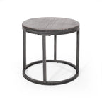 Modern Industrial 3-Piece Coffee Table Set