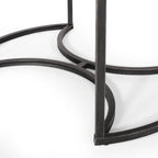 Modern Industrial 3-Piece Coffee Table Set