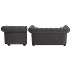 Chesterfield Loveseat with Button Tufting