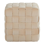 Braided Square Ottoman 16"