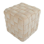 Braided Square Ottoman 16"