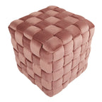 Braided Square Ottoman 16"