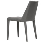 Mid-Century Modern Esszimmerstuhl aus veganem Leder