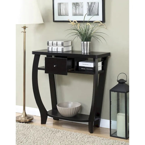  Newport 1 Drawer Dorchester Console Table with Shelf