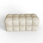36-Inch Padded Box Weave Bench