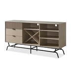 60-Inch Dining Buffet and Sideboard with Wine Storage