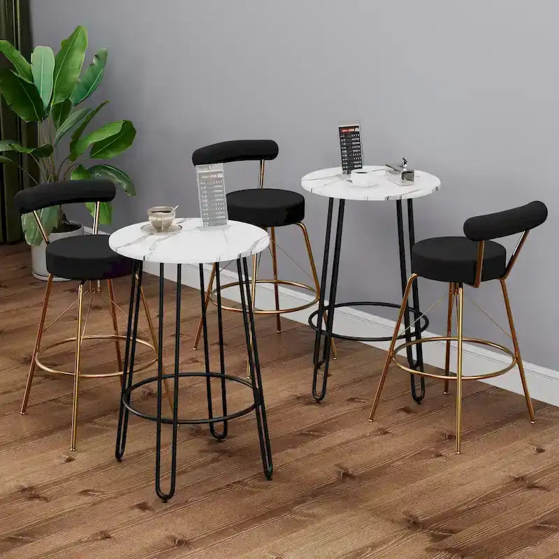 Bartisch Stehtisch Bistrotisch Esstisch mit Bartischhöhe runder Bartisch