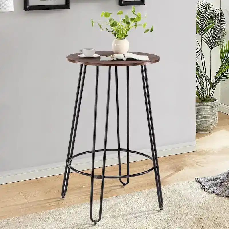 Bartisch Stehtisch Bistrotisch Esstisch mit Bartischhöhe runder Bartisch