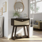 DH BASIC Modern 32-inch 1-shelf 1-drawer Console Table by 