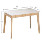 39,4W Holzschreibtisch Schreibtisch Computertisch