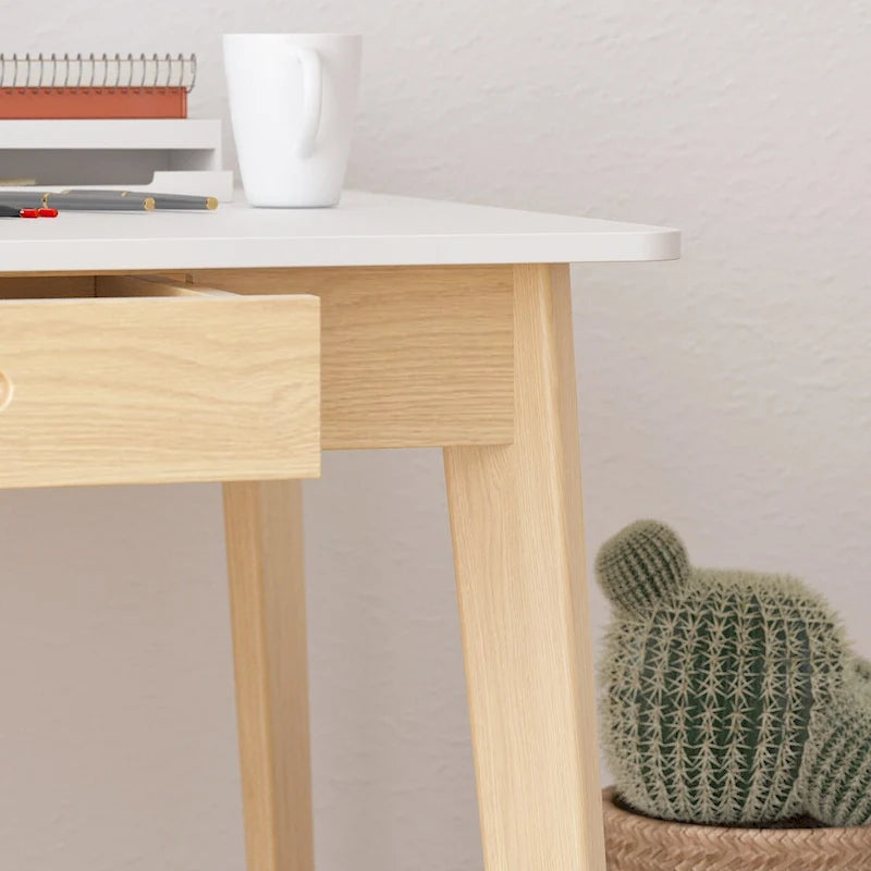39,4W Holzschreibtisch Schreibtisch Computertisch