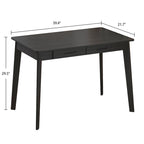 39,4W Holzschreibtisch Schreibtisch Computertisch