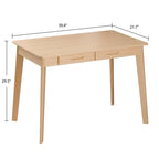 39,4W Holzschreibtisch Schreibtisch Computertisch