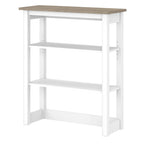 Tall Hutch Organizer with Open Shelves