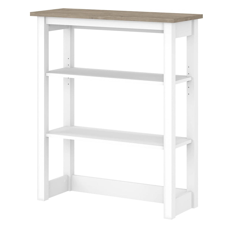 Tall Hutch Organizer with Open Shelves