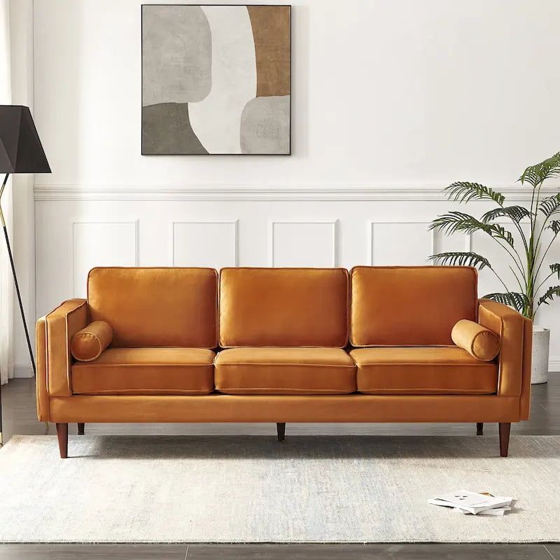 Sofa im Mid-Century Modern Stil für Wohnzimmer - 33 x 88 x 34