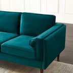 Sofa im Mid-Century Modern Stil für Wohnzimmer - 33 x 88 x 34
