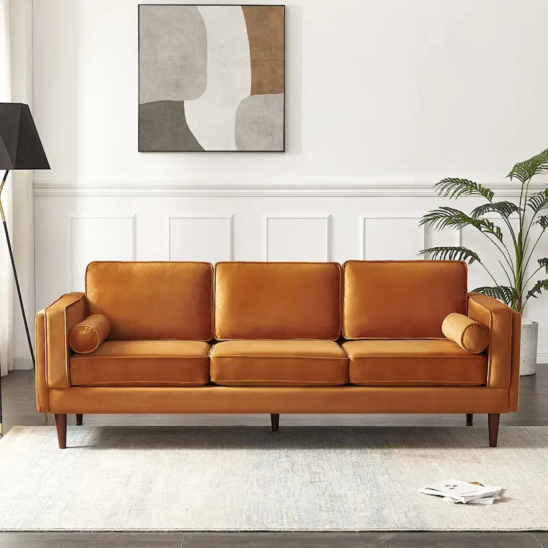 Sofa im Mid-Century Modern Stil für Wohnzimmer - 33 x 88 x 34
