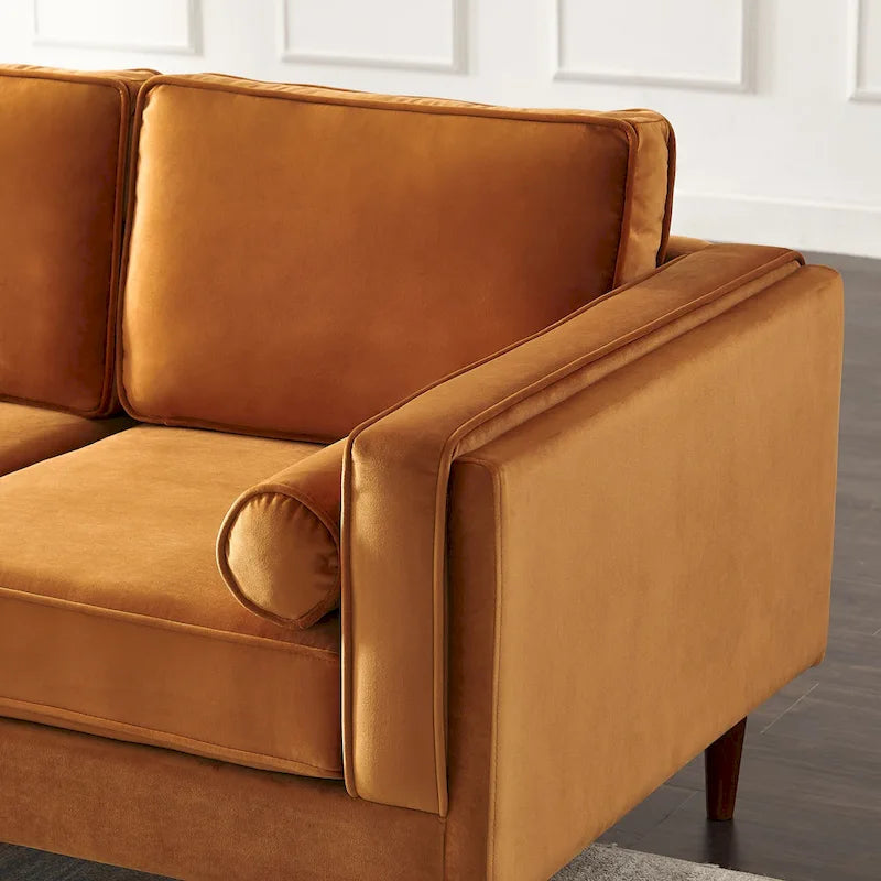 Sofa im Mid-Century Modern Stil für Wohnzimmer - 33 x 88 x 34