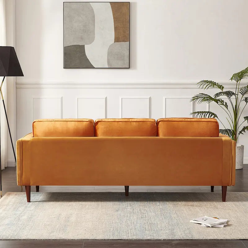 Sofa im Mid-Century Modern Stil für Wohnzimmer - 33 x 88 x 34