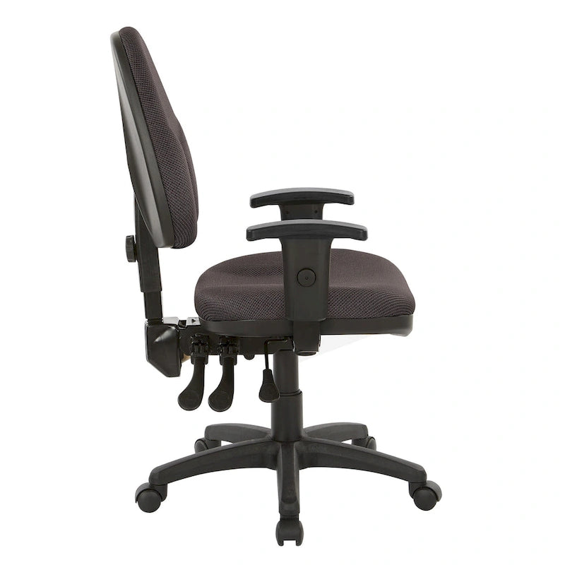Dual Function Ergonomic Office Chair with Adjustable Back Height
