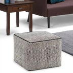 Böhmischer quadratischer Pouf