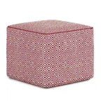 Böhmischer quadratischer Pouf