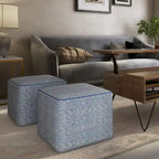 Böhmischer quadratischer Pouf