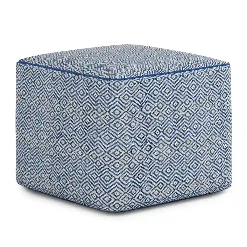 Böhmischer quadratischer Pouf