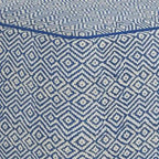 Böhmischer quadratischer Pouf