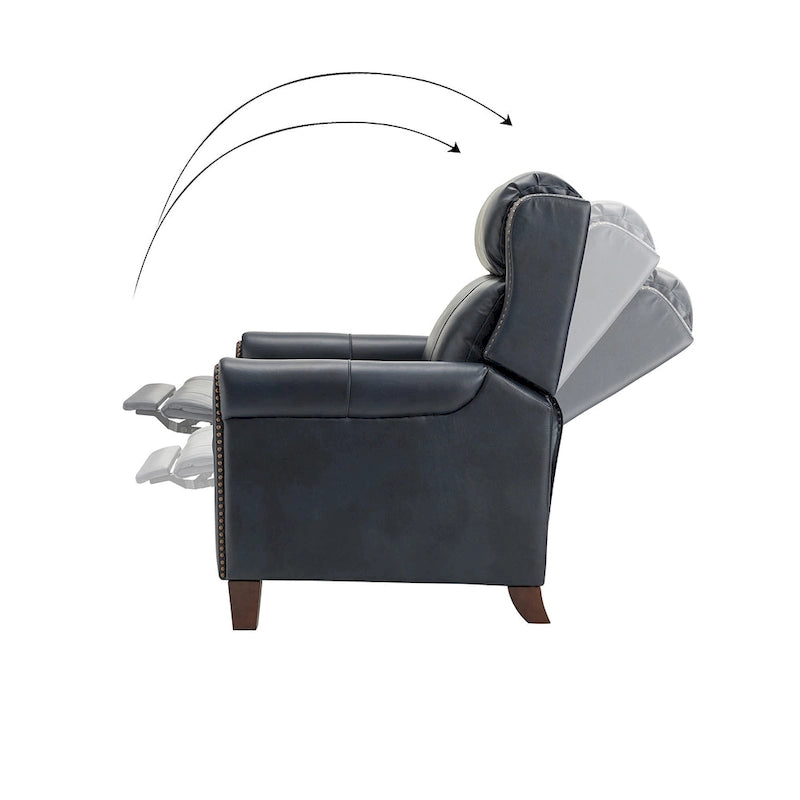 32.48" Wide Leather Manual Recliner Set of 2