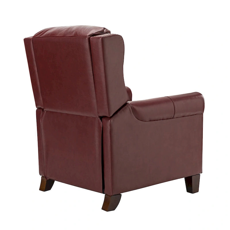 32.48" Wide Leather Manual Recliner Set of 2