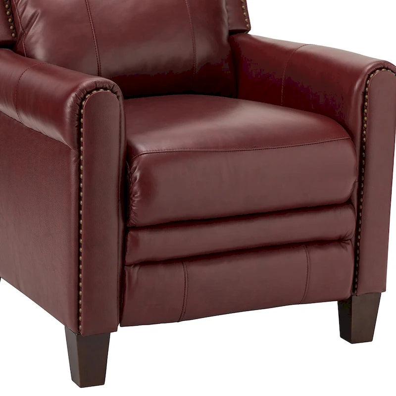 32.48" Wide Leather Manual Recliner Set of 2