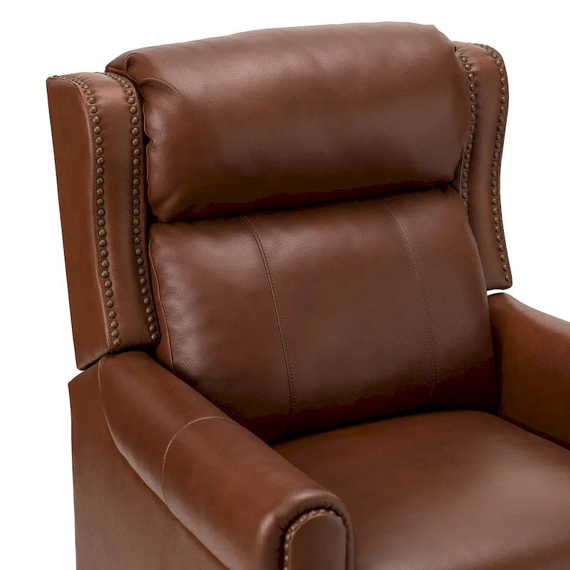 32.48" Wide Leather Manual Recliner Set of 2
