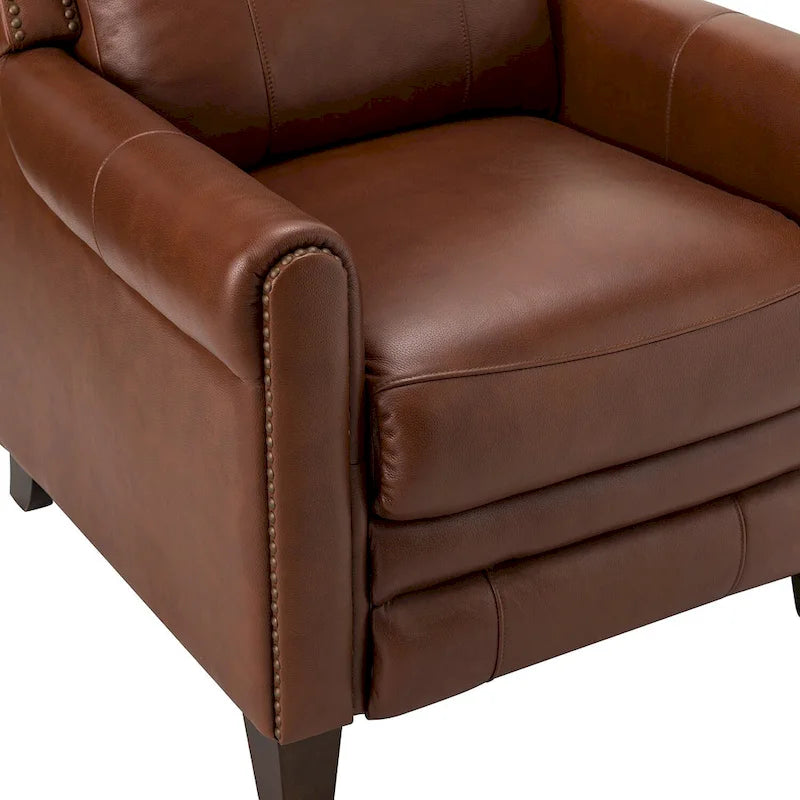 32.48" Wide Leather Manual Recliner Set of 2