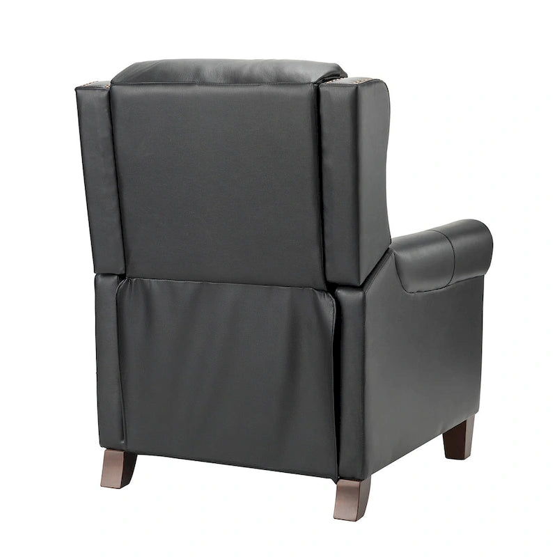 32.48" Wide Leather Manual Recliner Set of 2