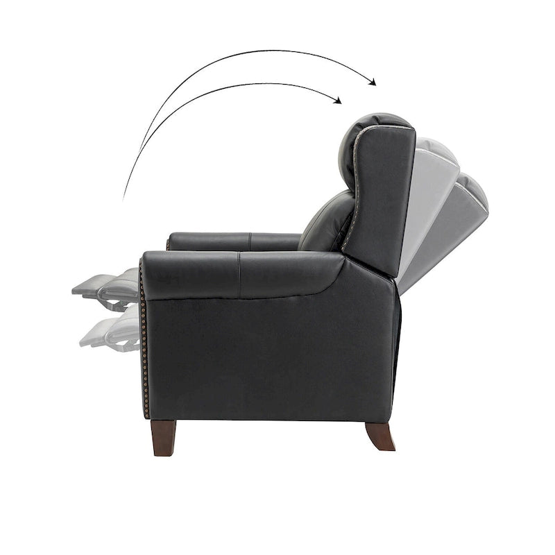 32.48" Wide Leather Manual Recliner Set of 2