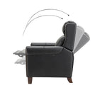 32.48" Wide Leather Manual Recliner Set of 2