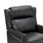 32.48" Wide Leather Manual Recliner Set of 2