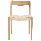 Wicker Dining Chair - 21"W x 18"D x 31"H