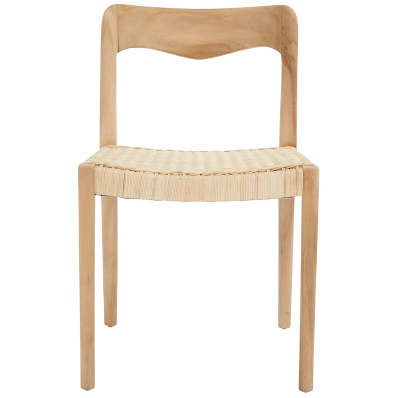 Wicker Dining Chair - 21"W x 18"D x 31"H