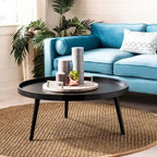  Arline Round Tray Top Coffee Table - 35.4 x 35.4 x 15 - 35Wx35Dx15H