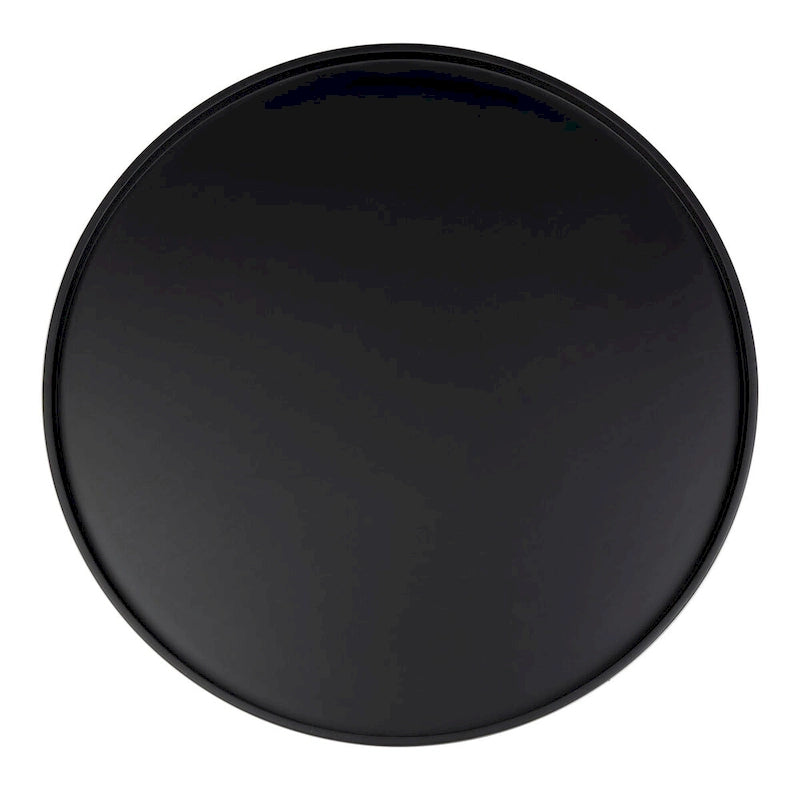 Round Tray Top Coffee Table - 35.4"W x 35.4"D x 15"H