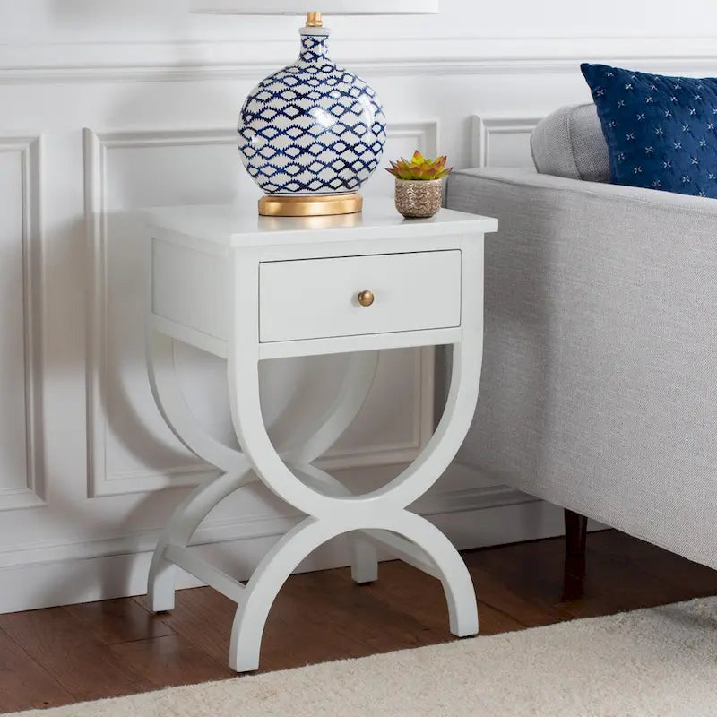 1-Drawer Accent Table Nightstand (Fully Assembled) - 18"W x 15"D x 27"H