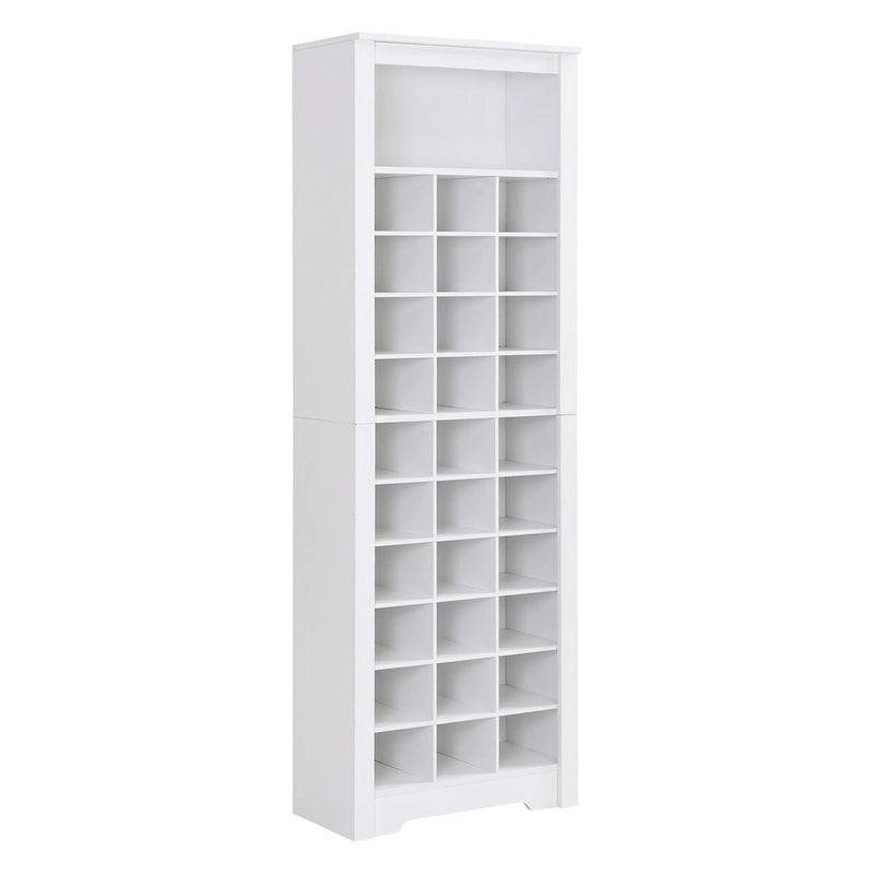 Contemporary Shoe Cabinet with Multiple Storage Capacity