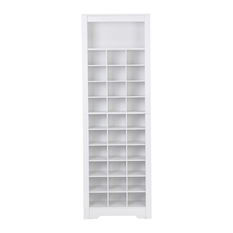Contemporary Shoe Cabinet with Multiple Storage Capacity