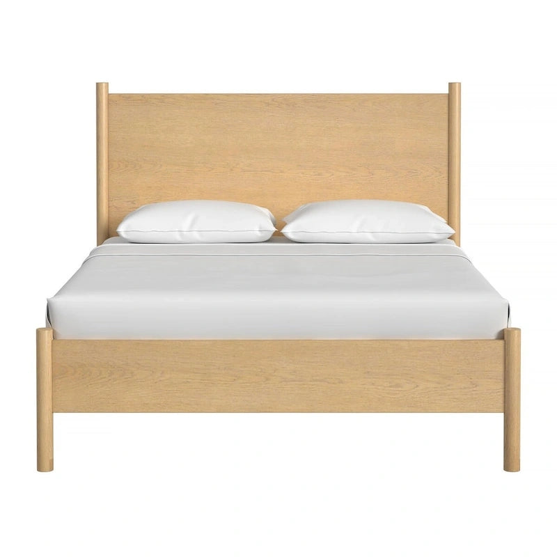 Rounded Leg Platform Bed